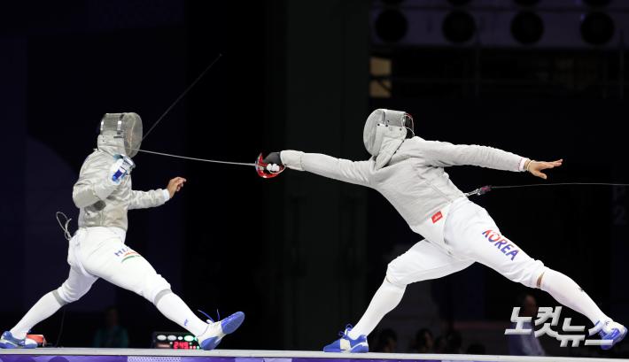 펜싱 사브르 결승 오상욱