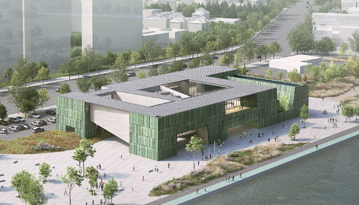 창원시 민주주의전당 조감도. 창원시 제공