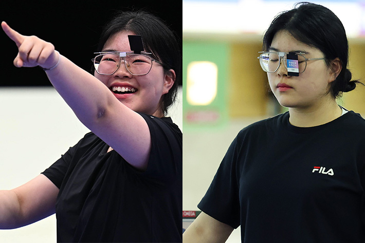 사격 금메달리스트 오예진. 올림픽공동취재단·연합뉴스