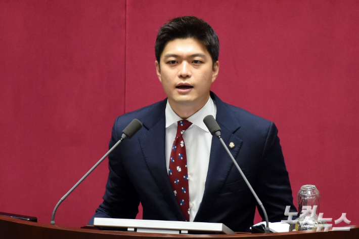 국민의힘 의원이 김용태 의원. 윤창원 기자