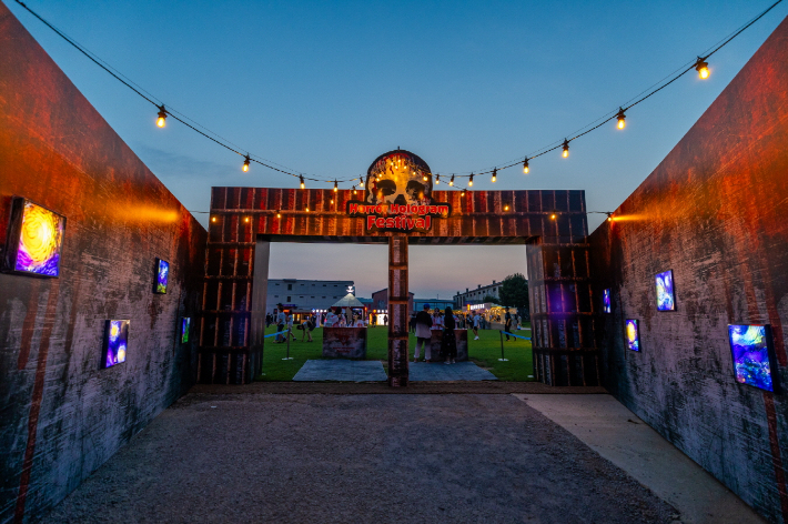 2023년 호러 홀로그램 페스티벌. 익산시 제공