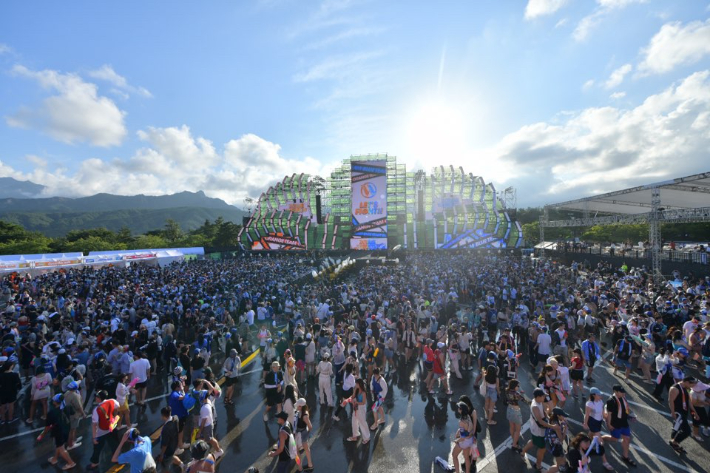 지난 17일 한화호텔앤드리조트 속초에서 열린 '워터밤 속초 2024'. 속초시 제공