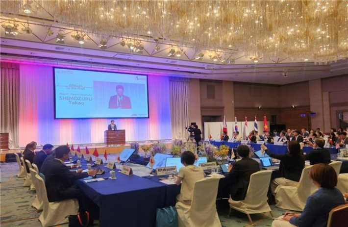 부산시가 지난 22일부터 24일까지 가고시마에서 열린 '제14회 아시아태평양도시서미트(이하 APCS)'에 참석했다. 부산시 제공