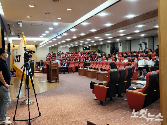 27일 서울 종로구 SK서린빌딩에서 SK이노베이션 임시 주주총회가 열렸다. 박성은 기자