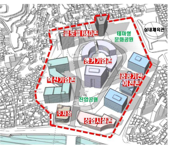 대구 도심융합특구 조성 계획안 대구시 제공 