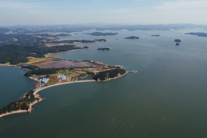 가로림만 전경. 서산시 제공