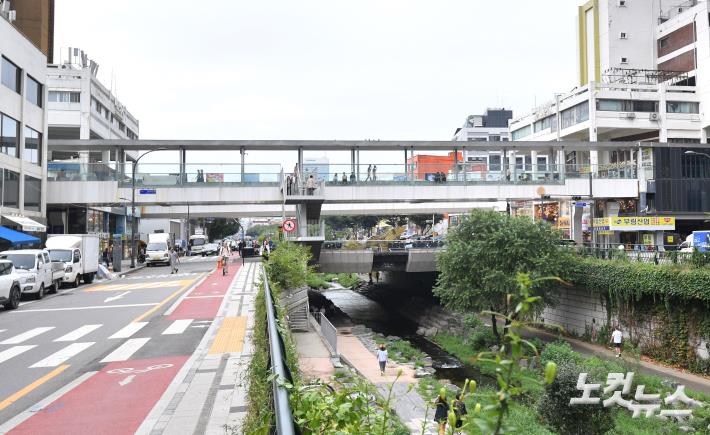 1,100억 쓴 세운상가 공중보행로, 결국 철거