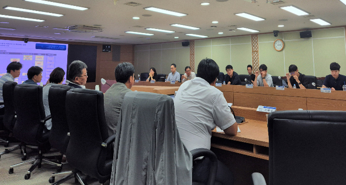 전라남도의 소부장 특화단지 연구용역 중간보고회. 전남도 제공