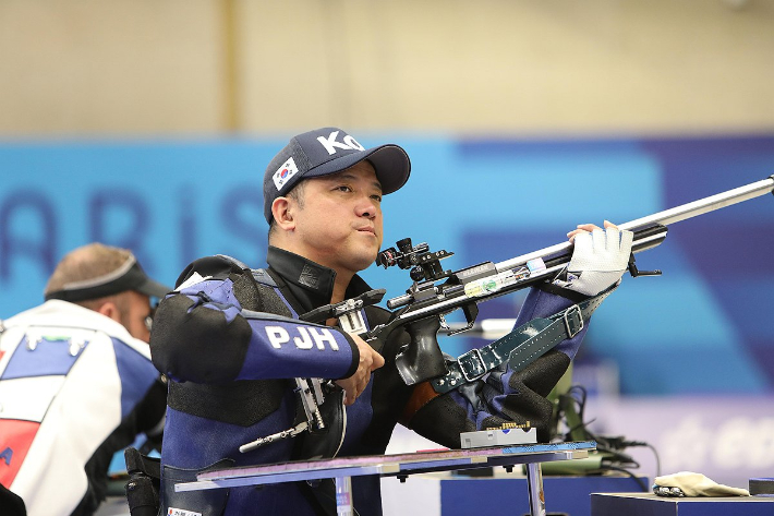 2024 파리 패럴림픽 사격 2관왕 박진호. 대한장애인체육회