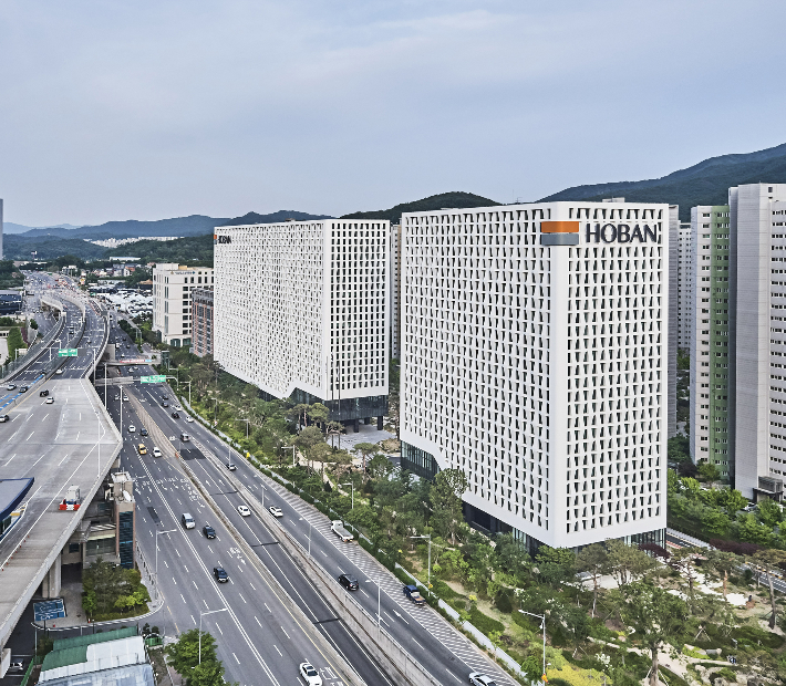 호반그룹 사옥(호반파크) 전경. 호반그룹 제공