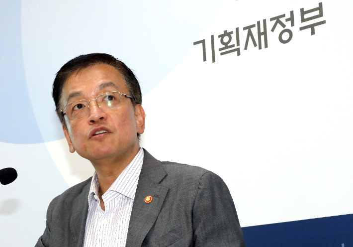 최상목 경제부총리 겸 기획재정부 장관. 연합뉴스