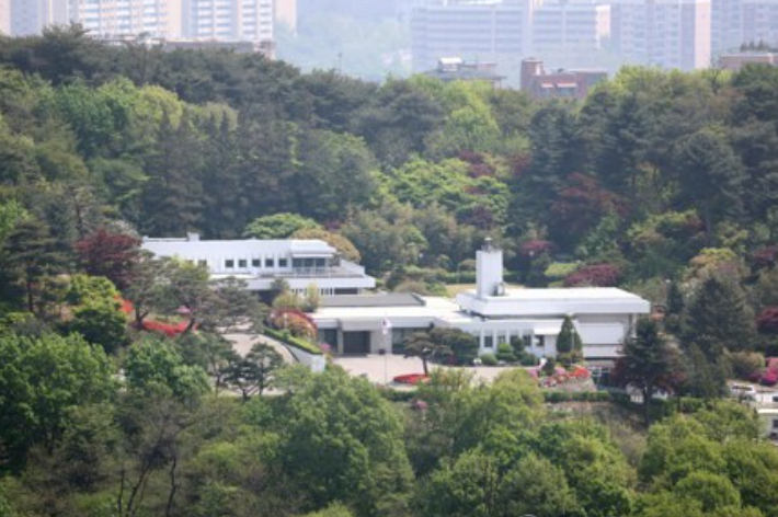 윤석열 대통령 관저. 연합뉴스