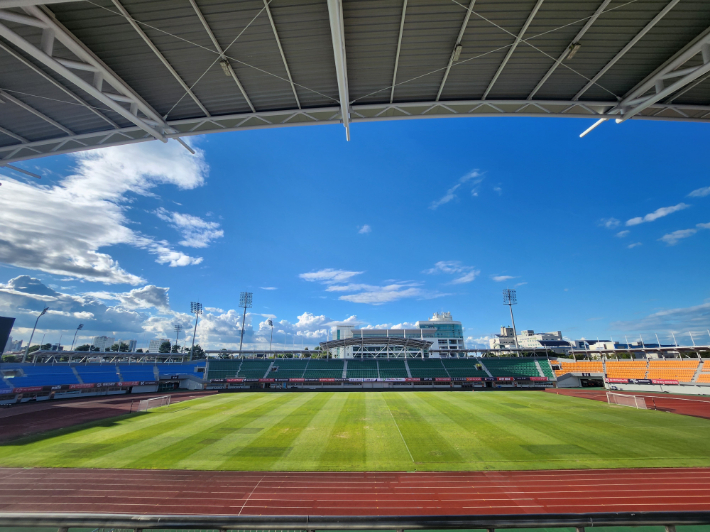 종합경기장.  청주시 제공