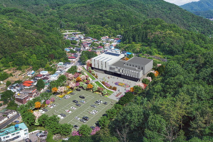 국립후백제역사문화센터 조감도. 전주시 제공