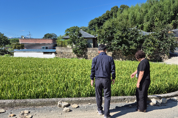 기본형공익직불금 현장점검. 전남도 제공