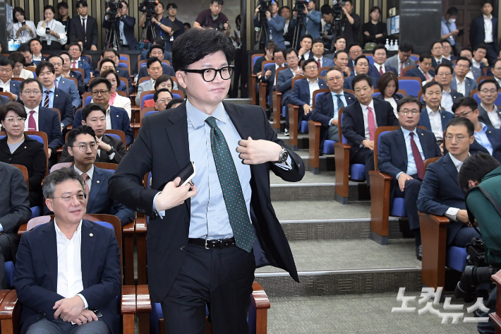 국민의힘 한동훈 대표. 윤창원 기자