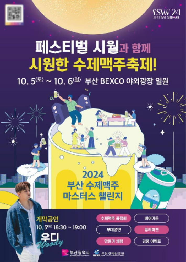 부산 수제맥주 마스터스 챌린지 포스터. 부산시 제공