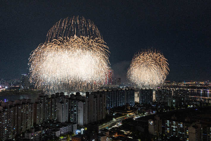 2023 서울세계불꽃축제. 연합뉴스