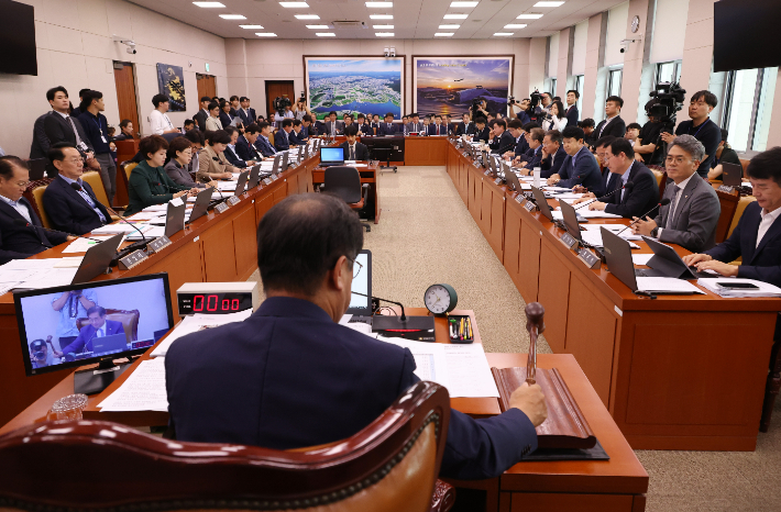 국회 국토교통위원회. 연합뉴스