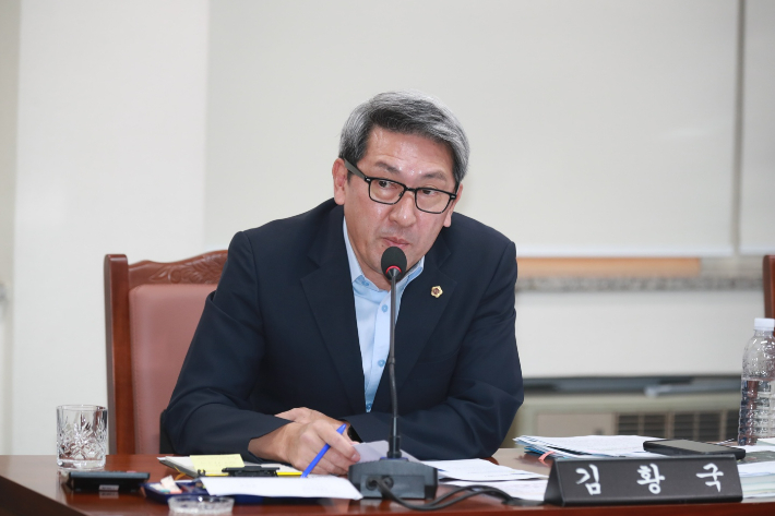 김황국 제주도의원. 제주도의회 제공