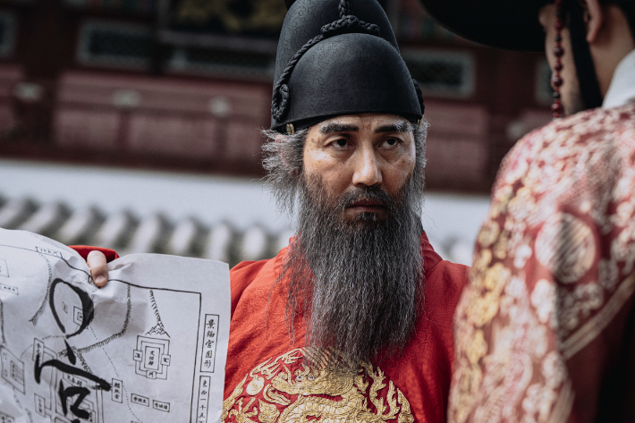 배우 차승원이 보여준 선조. 넷플릭스 제공
