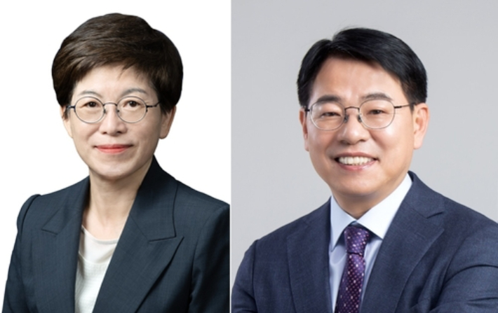 더불어민주당 김경지·국민의힘 윤일현 후보(왼쪽부터). 각 후보 캠프 제공