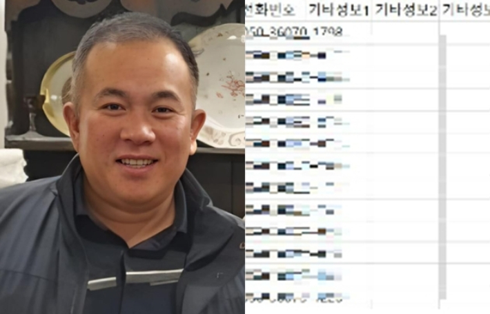 [단독]명태균, 57만 유출당원 중 8천명 '대선성향' 수집