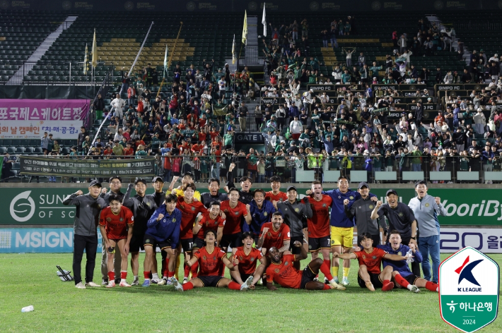 김포FC. 한국프로축구연맹 제공