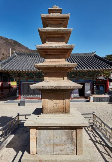 포항 보경사 오층석탑. 국가유산청 제공