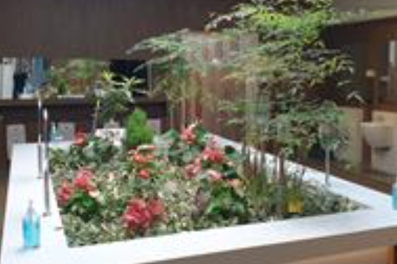 망향휴게소 화장실. 행정안전부 제공