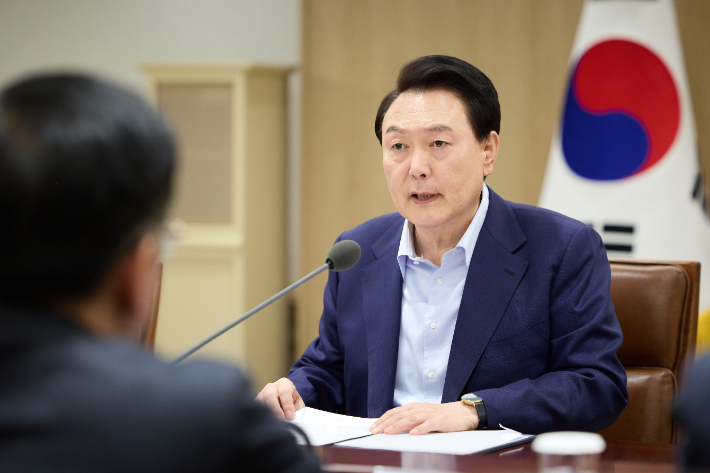 尹 "북한의 러 파병, 국제사회와 모든 수단 동원해 대응"