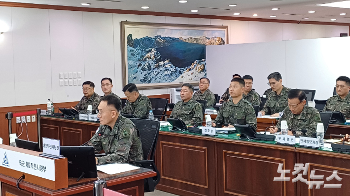 22일 육군 제2작전사령부에 대한 국회 국방위원회 국정감사가 열렸다. 정진원 기자