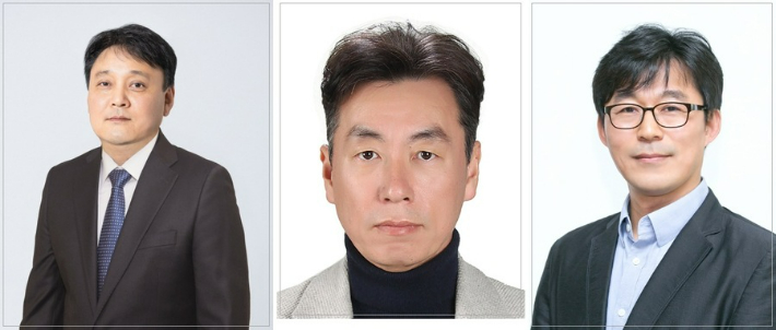 김종화 SK에너지 사장, 이상민 SKIET 사장, 최안섭 SK지오센트릭 사장. SK이노베이션 제공