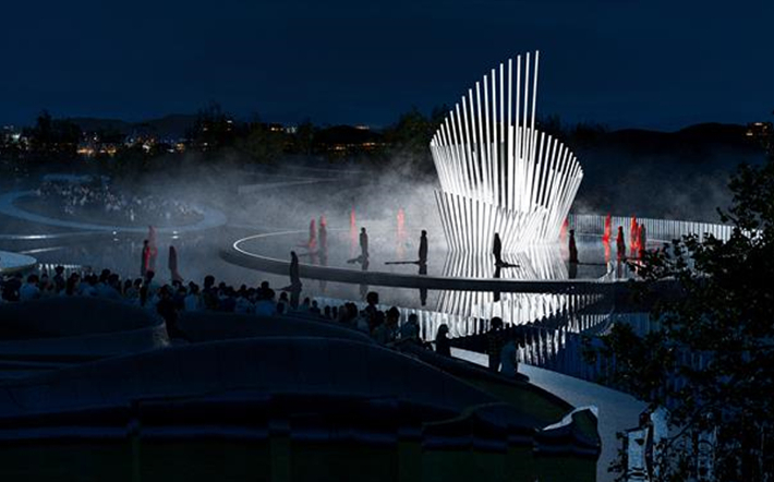 수성못 수상공연장 조감도 대구시 제공