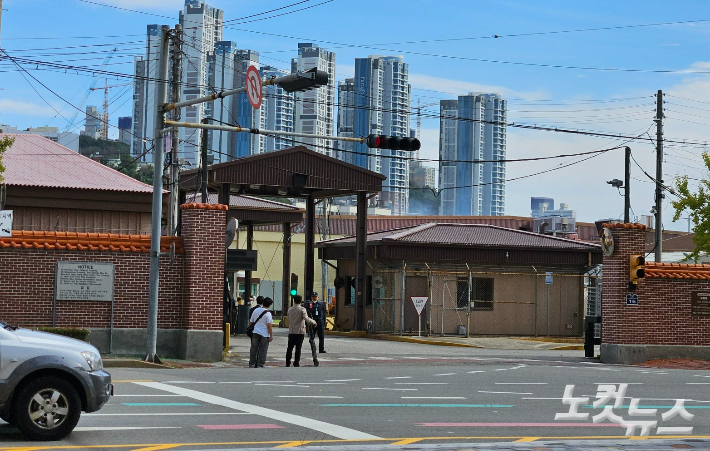 부산 동구 미55보급창. 김혜민 기자 