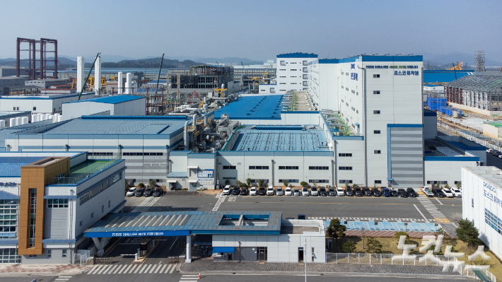 포스코퓨처엠 광양 양극재 공장. 포스코퓨처엠 제공