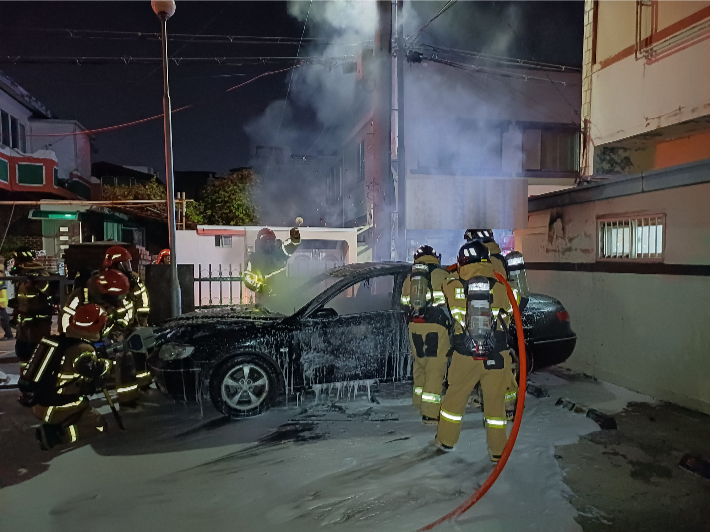 포항북부소방서 제공