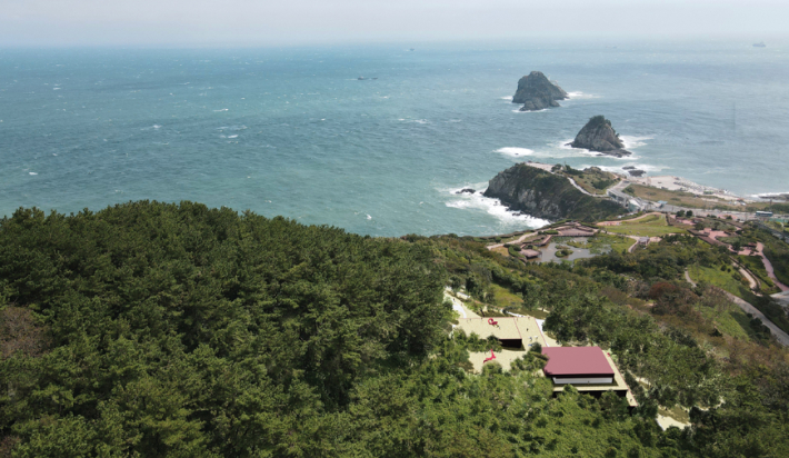 이기대예술공원 오륙도 아트센터 조감도.  부산시 제공