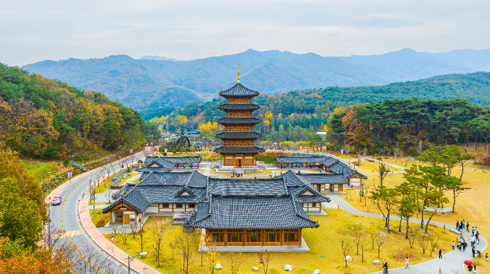 김천 직지사 사명대사공원. 경북도 제공