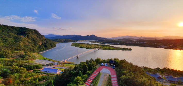 상주 경천섬. 경북도 제공