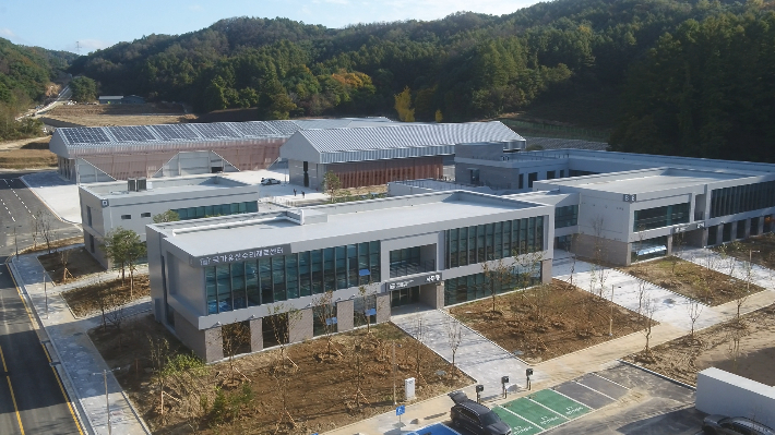 국가유산수리재료센터 전경. 경북도 제공