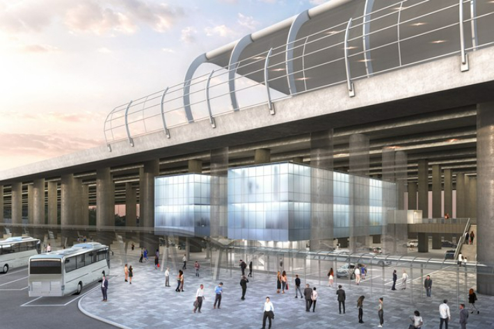 오송역 선하공간 복합문화시설 조감도. 충북도 제공