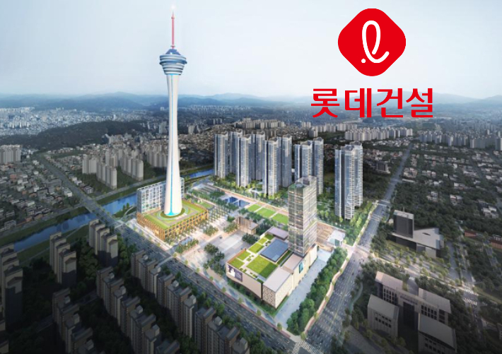 전주 옛 대한방직 부지 개발 조감도. ㈜자광