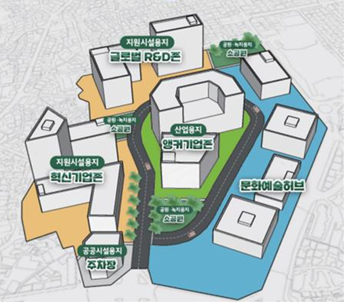 특구 공간 구상도 대구시 제공
