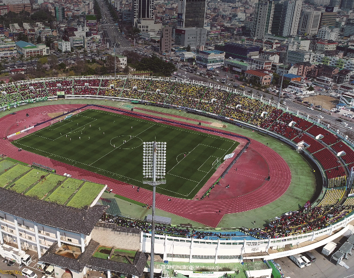 전주종합경기장 전경. 전주시 제공