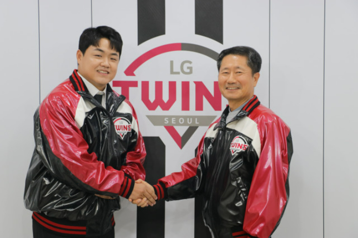 LG 트윈스와 FA 계약을 체결한 장현식. LG 트윈스