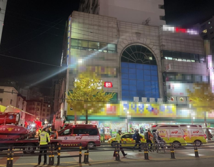 ‘Nursing home move-in’ fire in Incheon residential-commercial building… 21 people transferred to hospital (comprehensive)