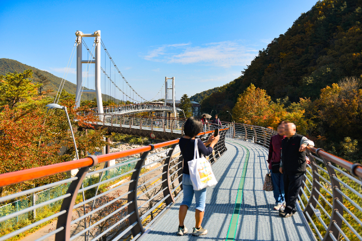 지난 7월 개통한 설악향기로. 속초시 제공