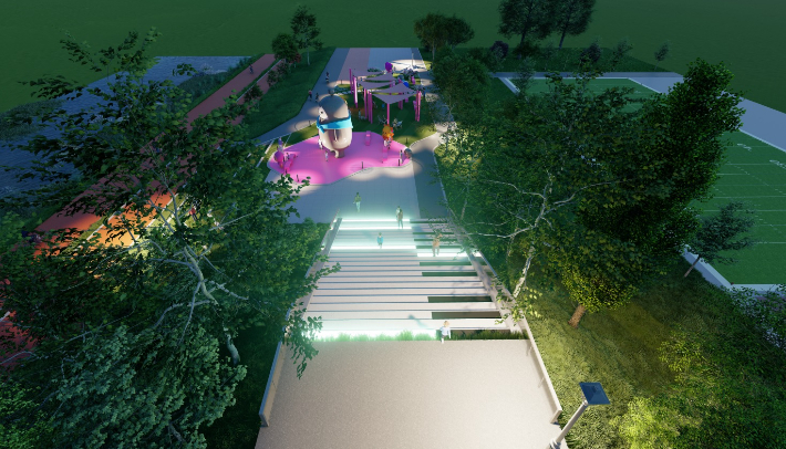 동해 전천 캐릭터 소공원. 동해시 제공