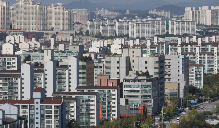 경기도 고양시 일산 신도시 일대의 모습. 연합뉴스